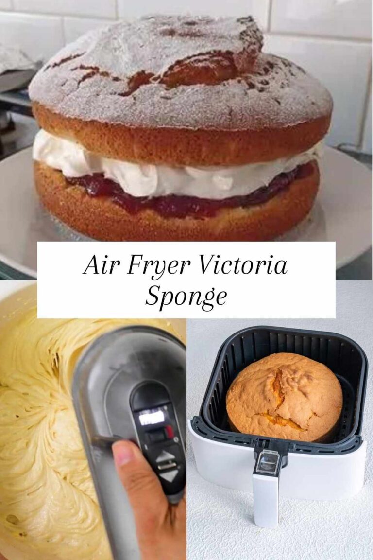 Air Fryer Victoria Sponge