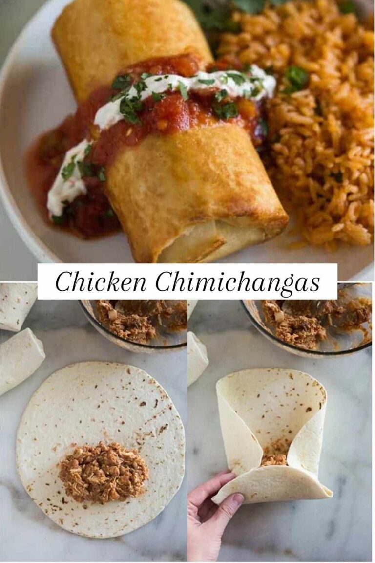 chicken chimichangas
