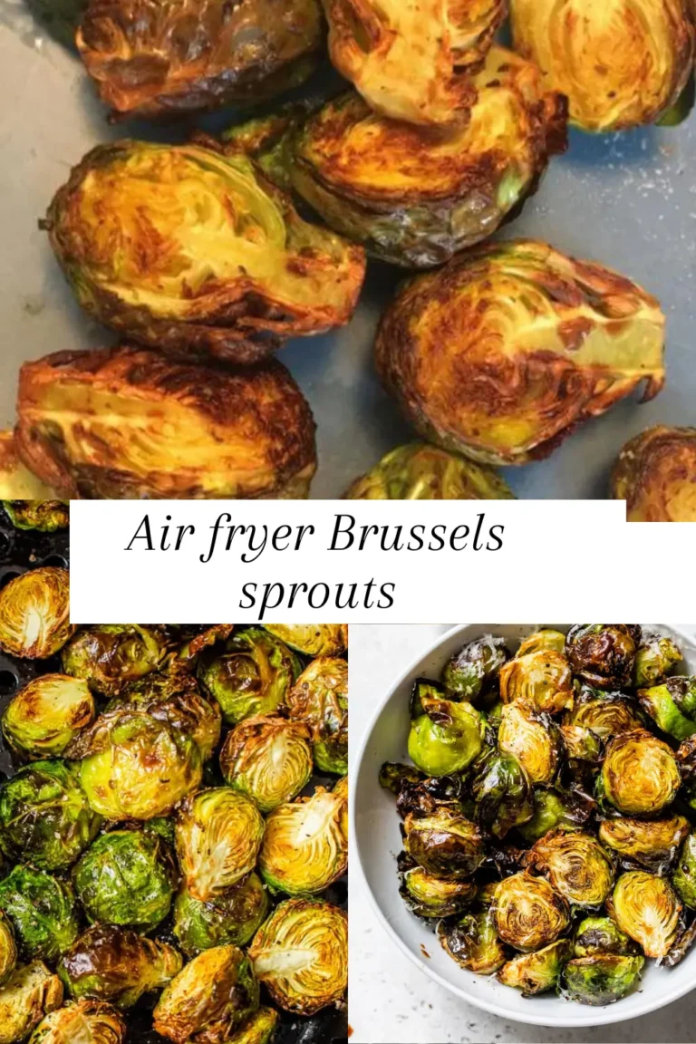Air fryer Brussels sprouts
