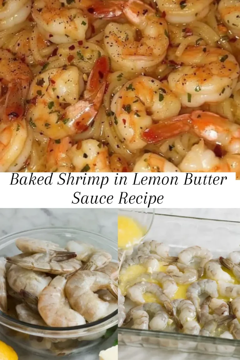 Baked Shrimp in Lemon Butter Sauce Recipe