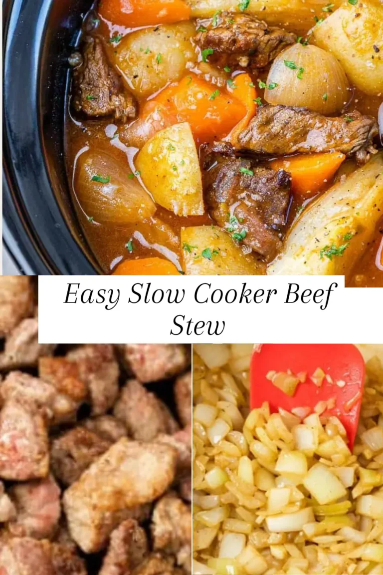 Easy Slow Cooker Beef Stew