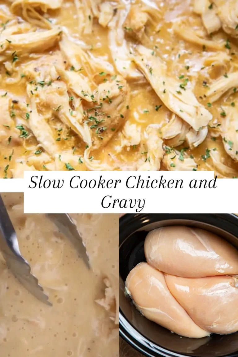 Slow Cooker Chicken and Gravy