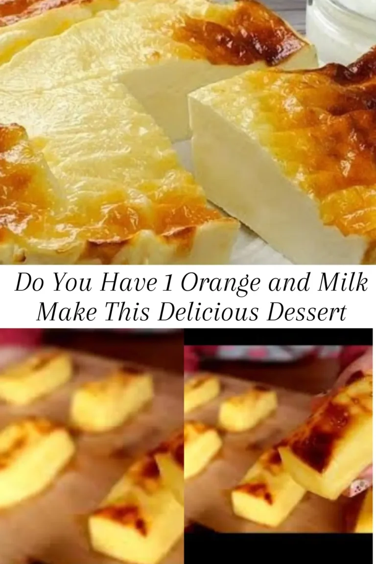 Do You Have 1 Orange and Milk Make This Delicious Dessert