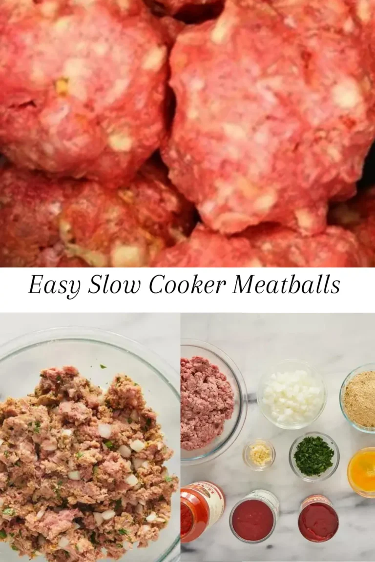 Easy Slow Cooker Meatballs