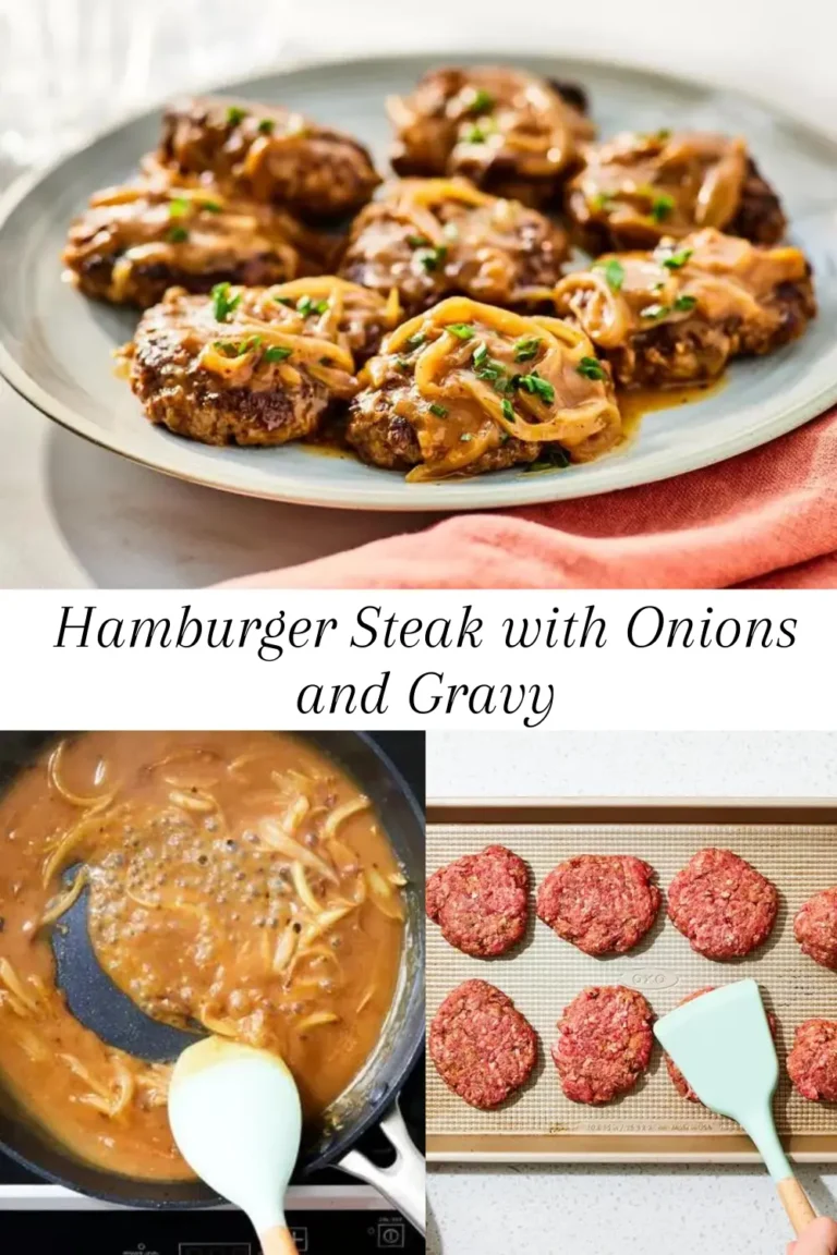 Hamburger Steak with Onions and Gravy