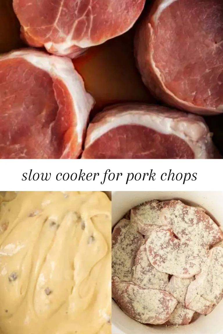 slow cooker for pork chops