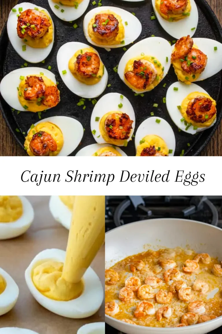 Cajun Shrimp Deviled Eggs