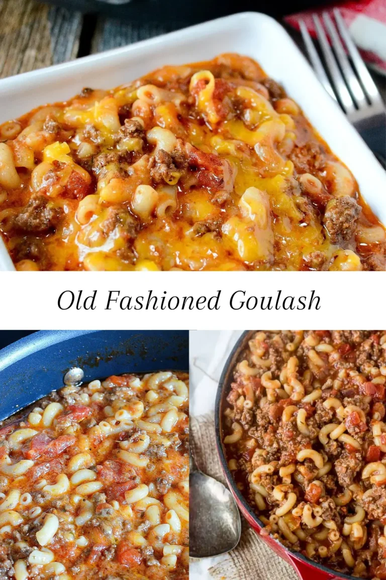 Old Fashioned Goulash