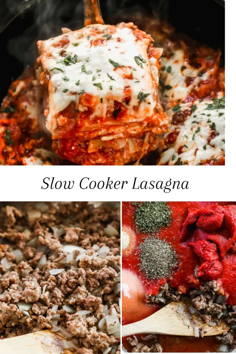 Slow Cooker Lasagna