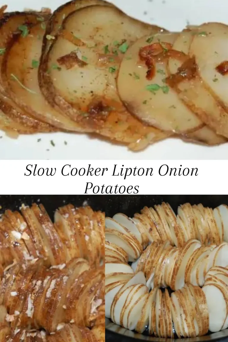 Slow Cooker Lipton Onion Potatoes