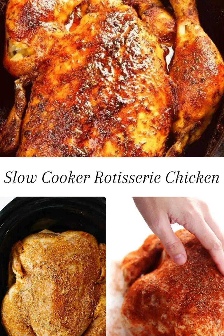 Slow Cooker Rotisserie Chicken