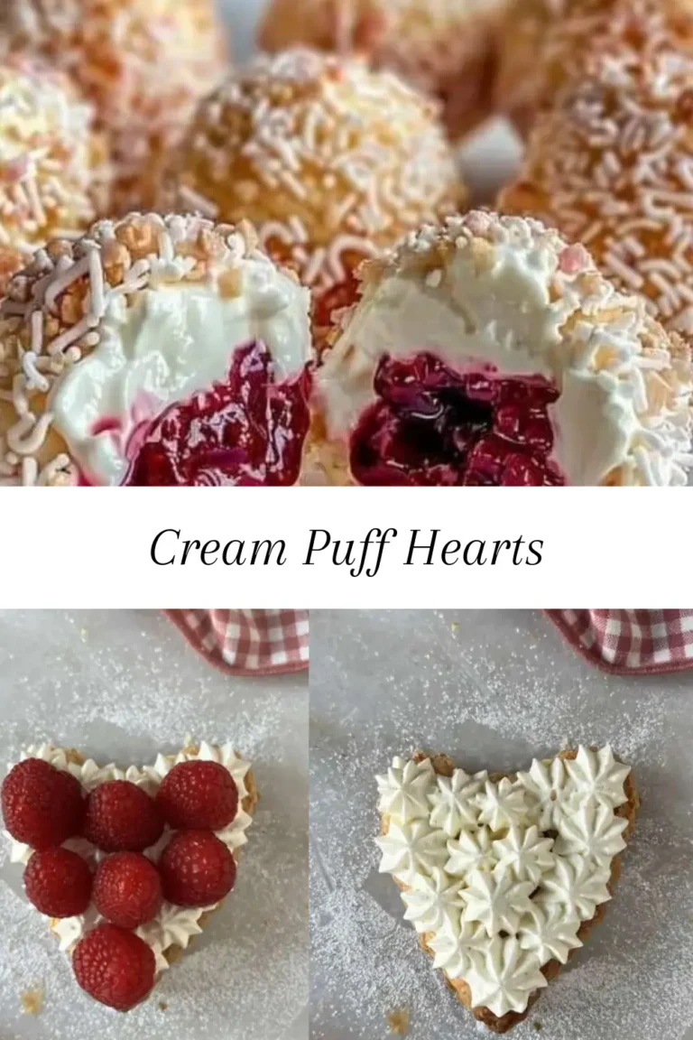 Cream Puff Hearts