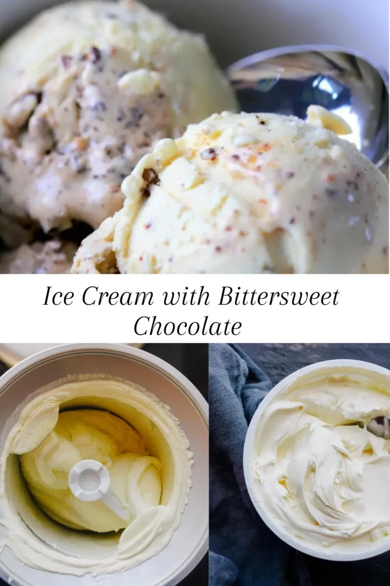 Ice Cream with Bittersweet Chocolate