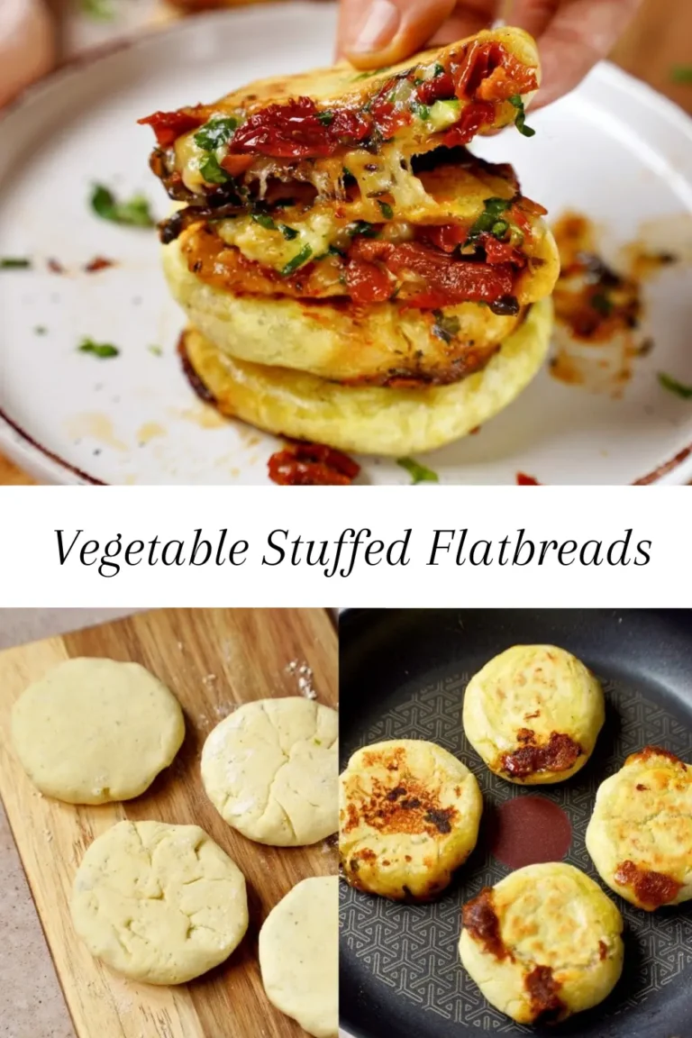 Vegetable Stuffed Flatbreads