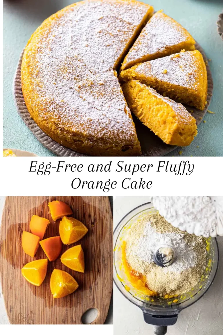 Egg-Free and Super Fluffy Orange Cake