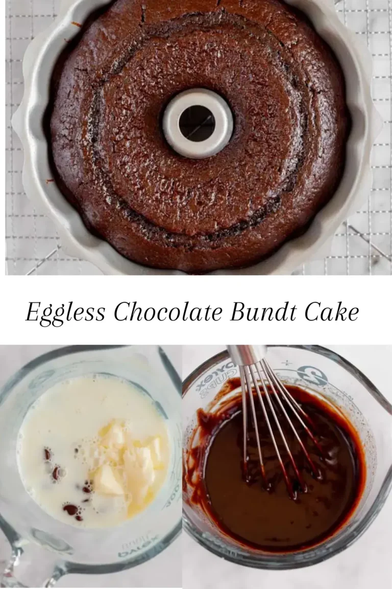 Eggless Chocolate Bundt Cake