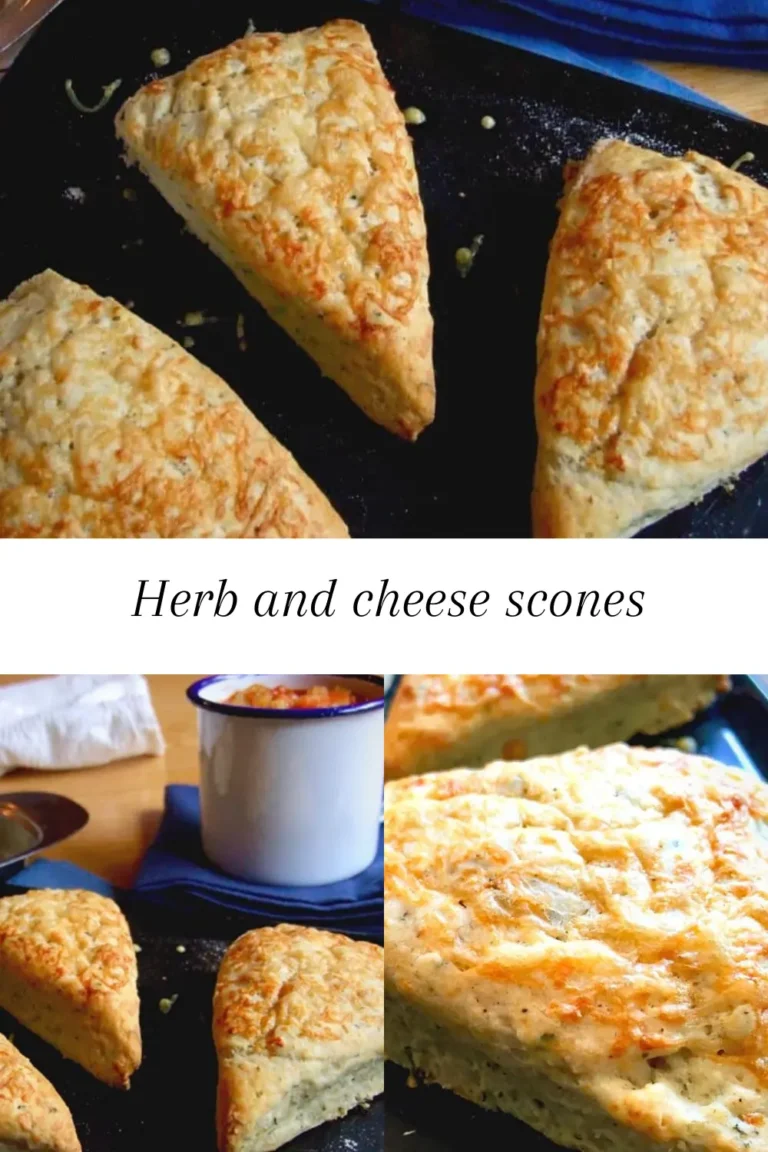 Herb and cheese scones