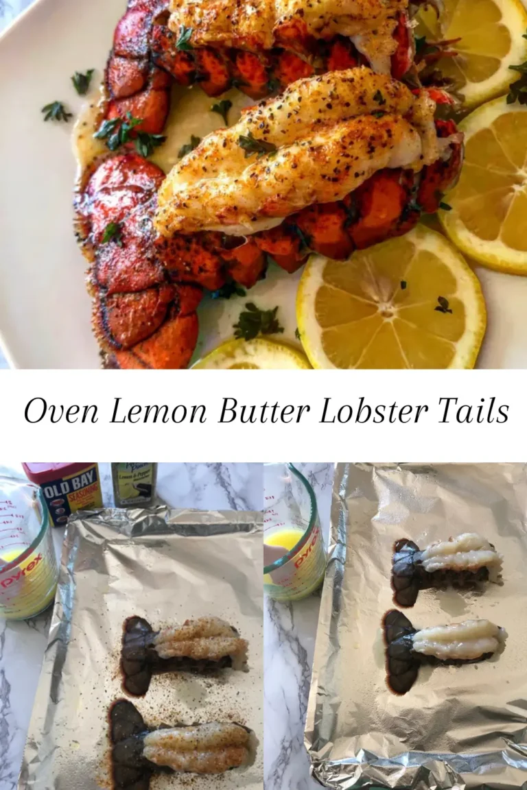 Oven Lemon Butter Lobster Tails