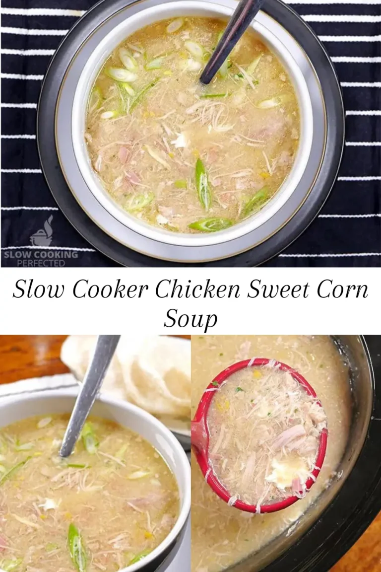 Slow Cooker Chicken Sweet Corn Soup