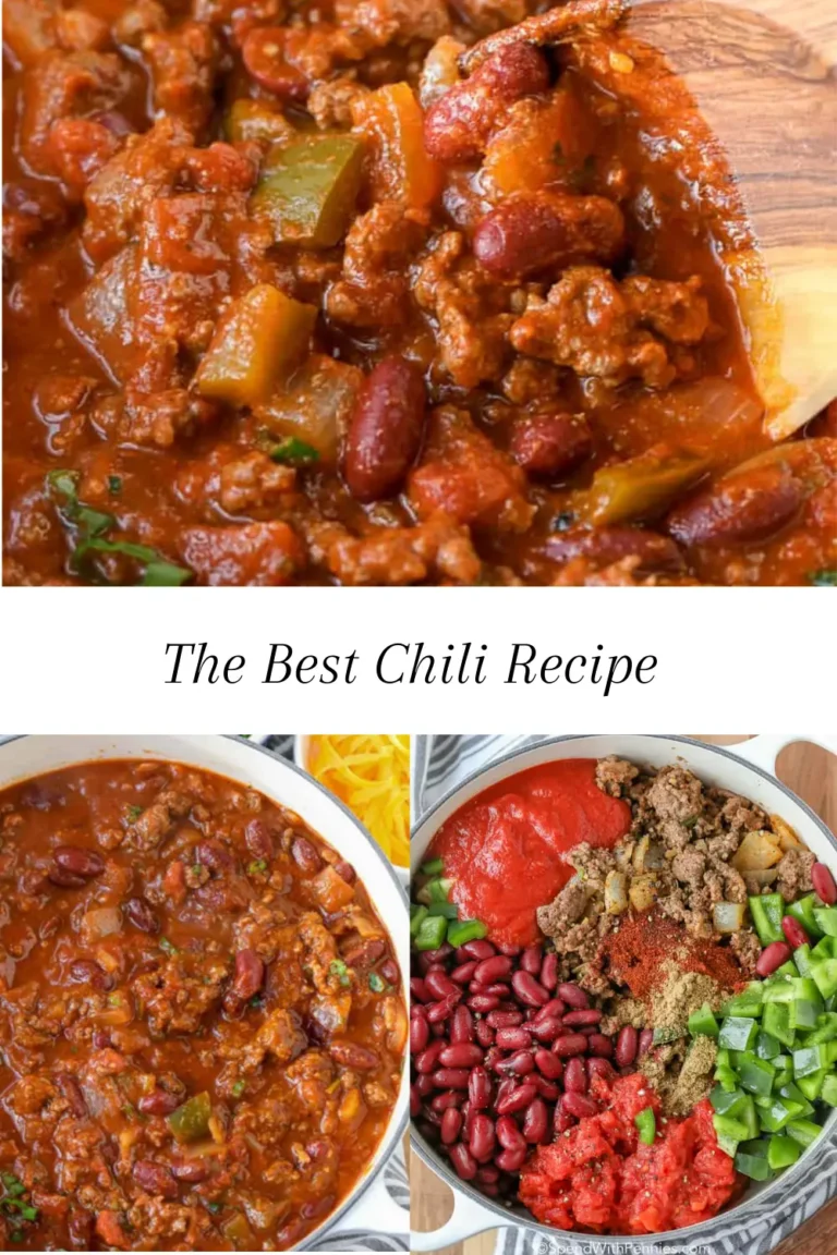 The Best Chili Recipe