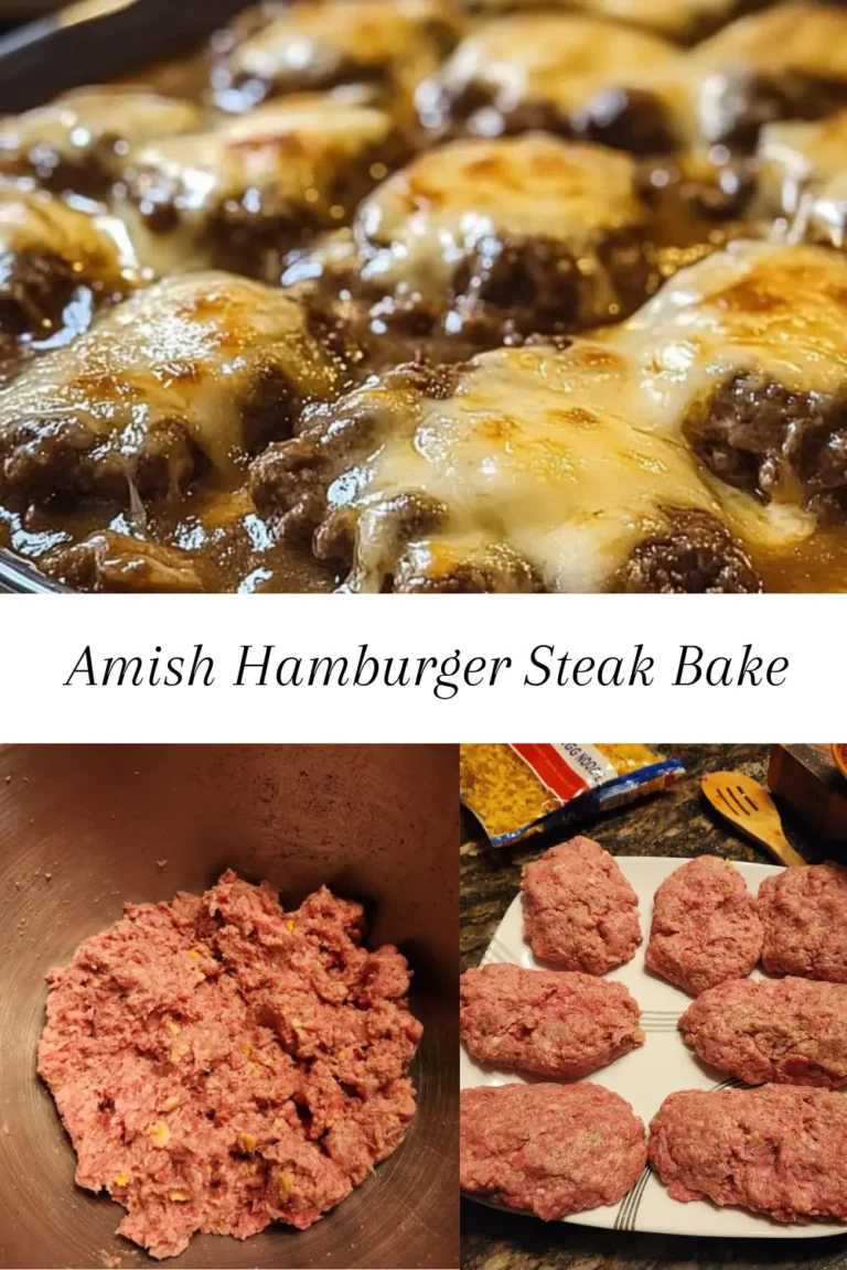 Amish Hamburger Steak Bake