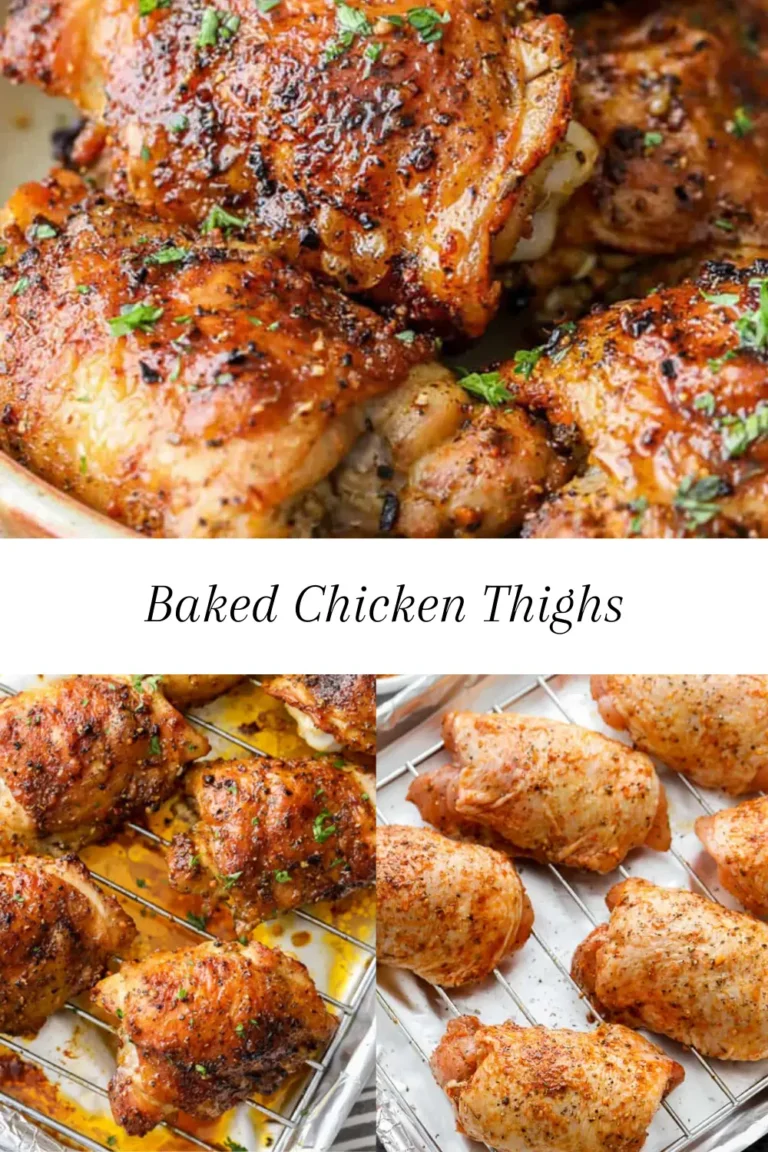 Baked Chicken Thighs