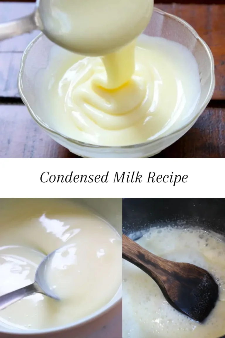 Condensed Milk Recipe