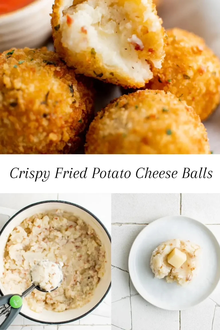 Crispy Fried Potato Cheese Balls