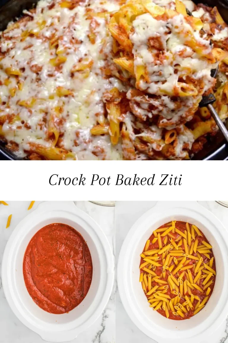 Crock Pot Baked Ziti