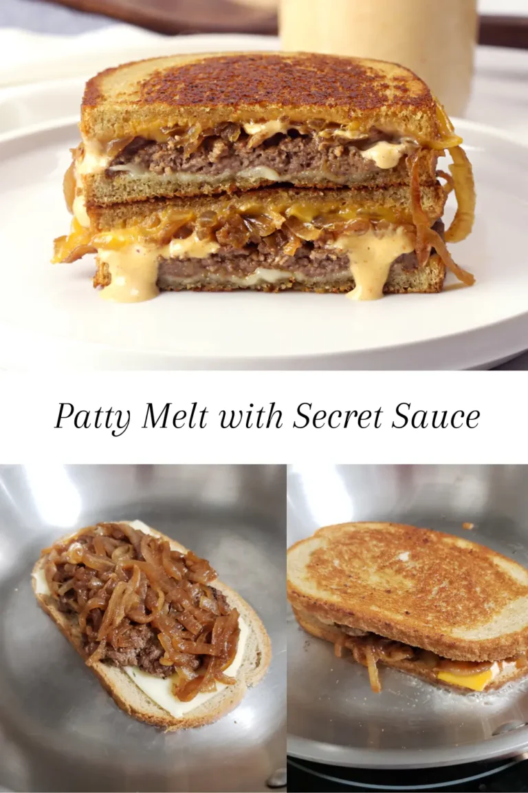 Patty Melt with Secret Sauce