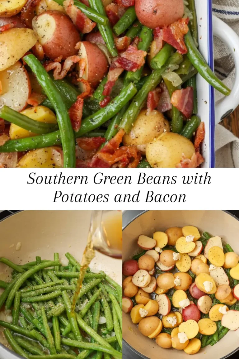 Southern Green Beans with Potatoes and Bacon