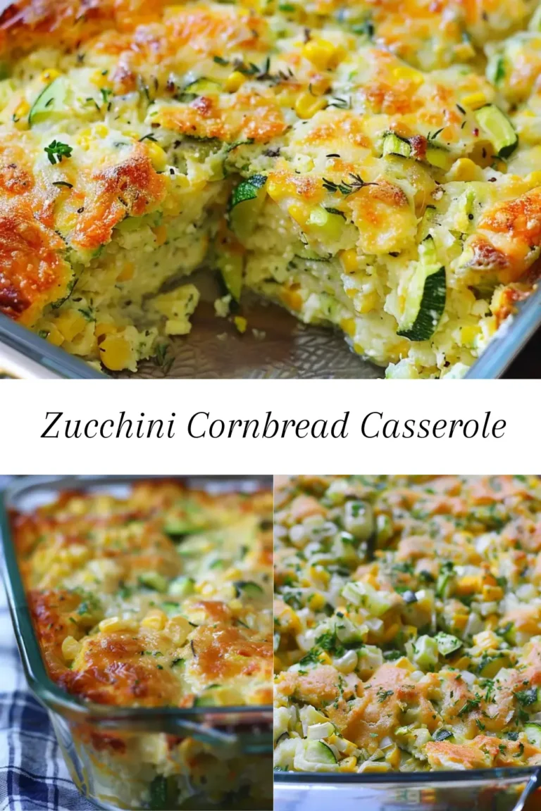 Zucchini Cornbread Casserole