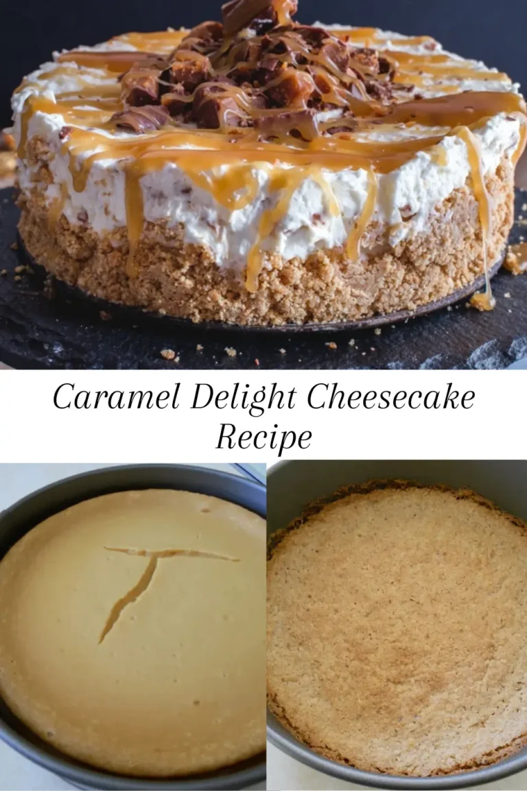 Caramel Delight Cheesecake Recipe