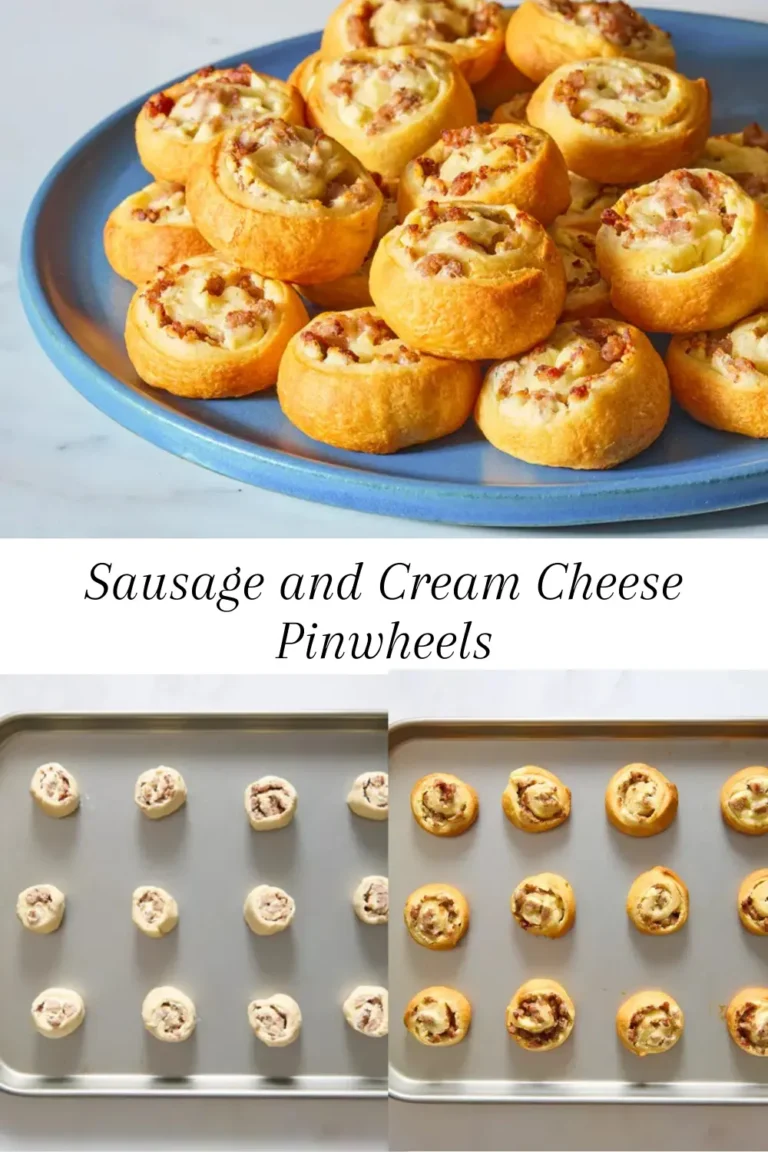 Sausage and Cream Cheese Pinwheels