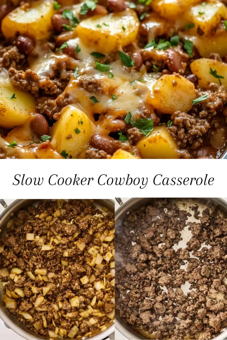 Slow Cooker Cowboy Casserole