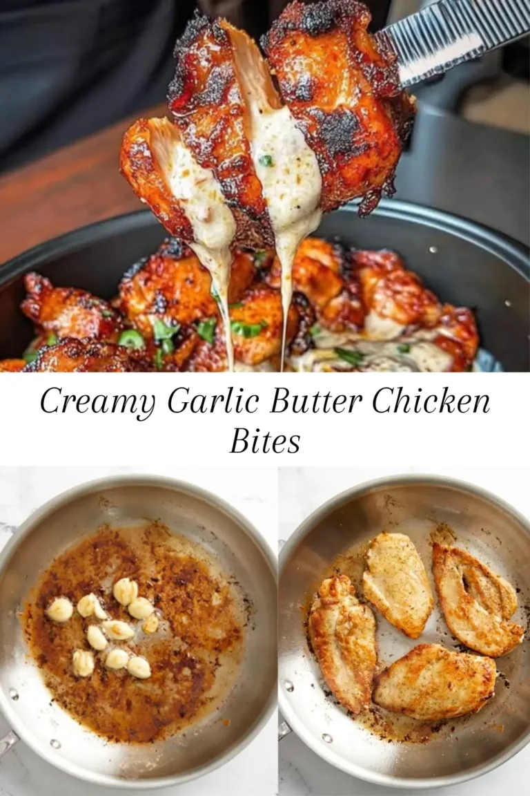 Creamy Garlic Butter Chicken Bites