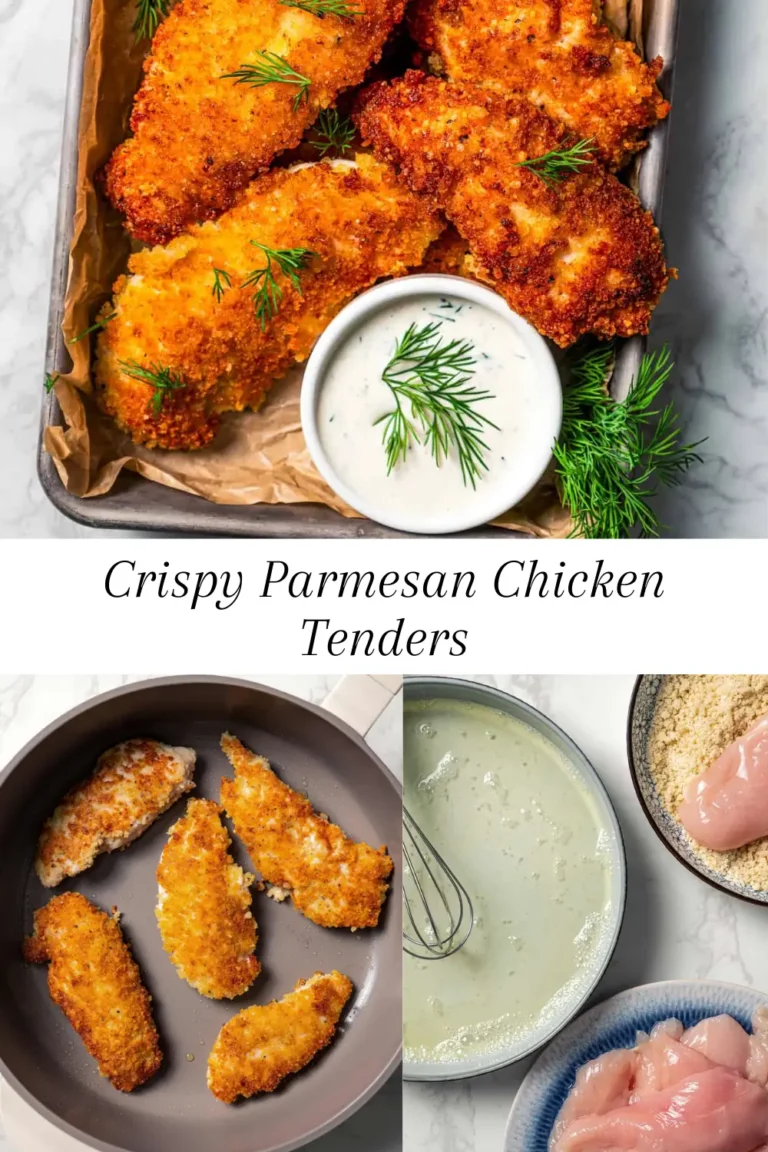 Crispy Parmesan Chicken Tenders