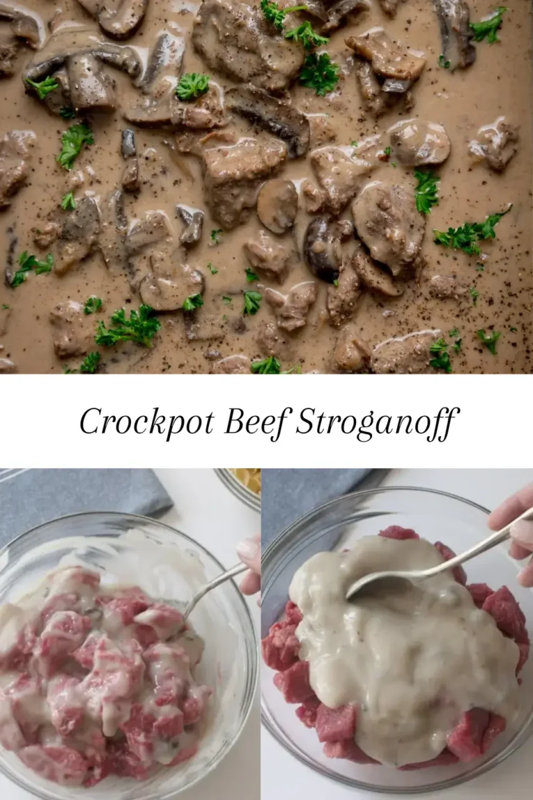 Crockpot Beef Stroganoff