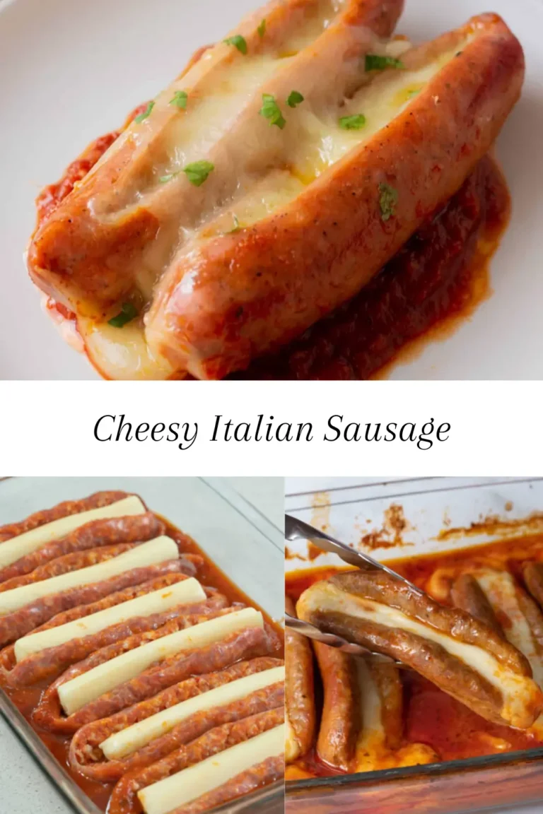 Cheesy Italian Sausage