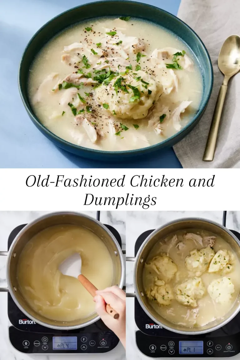 Old-Fashioned Chicken and Dumplings
