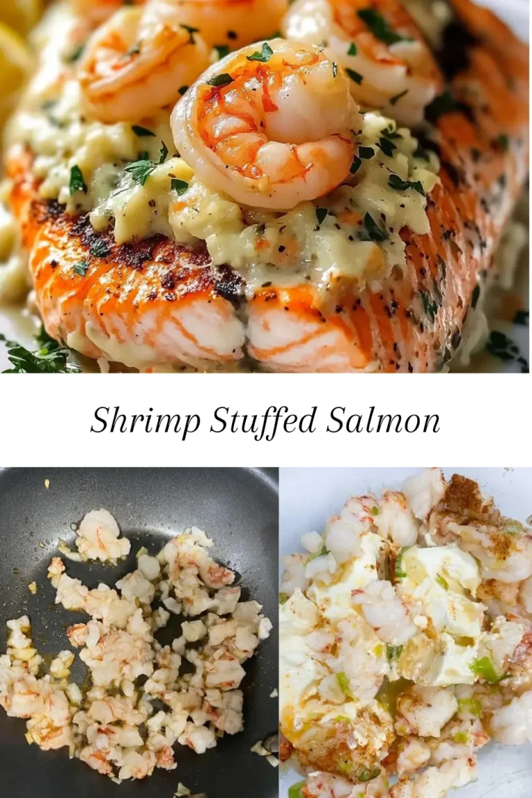 Shrimp Stuffed Salmon