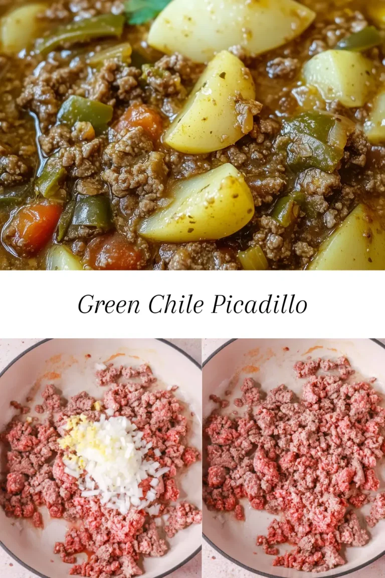 Green Chile Picadillo