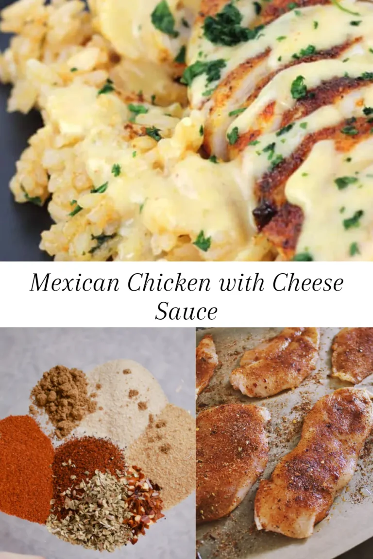 Mexican Chicken with Cheese Sauce