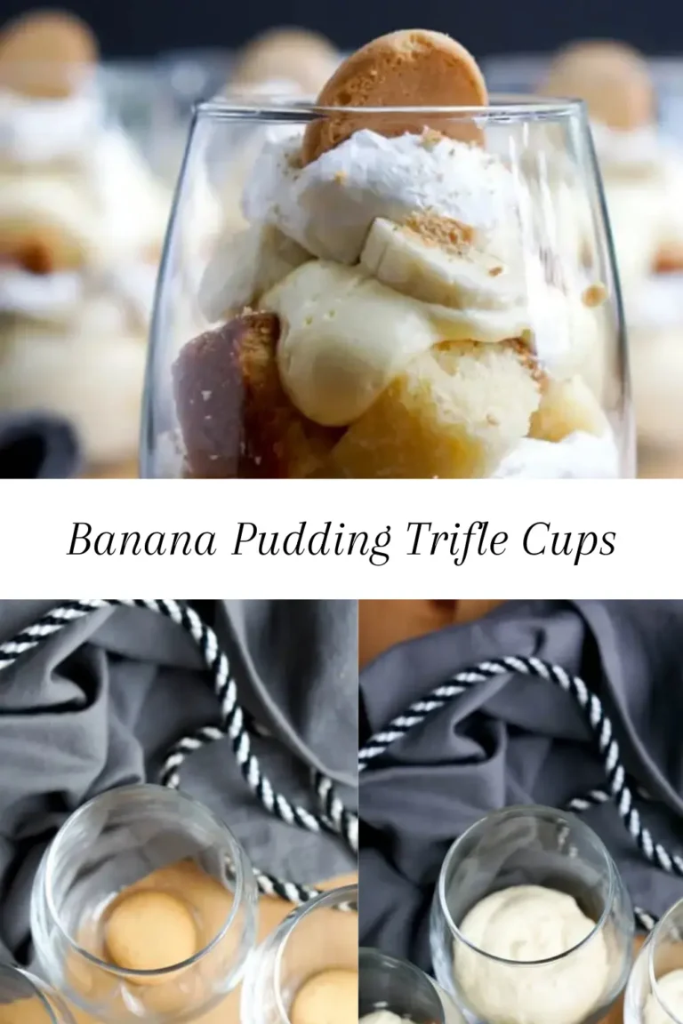 Banana Pudding Trifle Cups