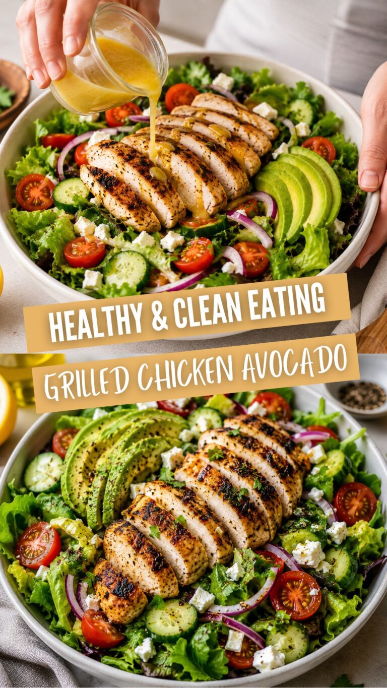 Grilled Chicken Avocado Salad